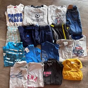 BULK 17pc Y2K-2010s Boys/Kids Bundle Tops Bottoms Tshirts Shorts Jeans Size 7-12